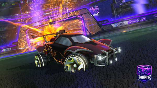 A Rocket League car design from SavDude211