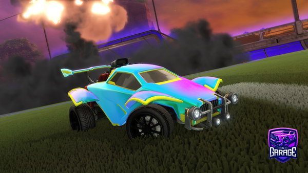 A Rocket League car design from PSN_BiggeCheeze