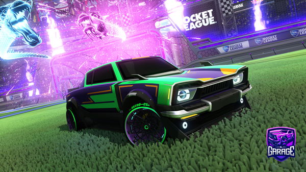 A Rocket League car design from Vesternbey