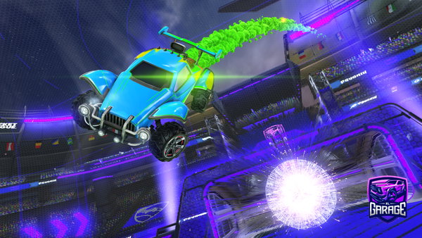 A Rocket League car design from maelumori