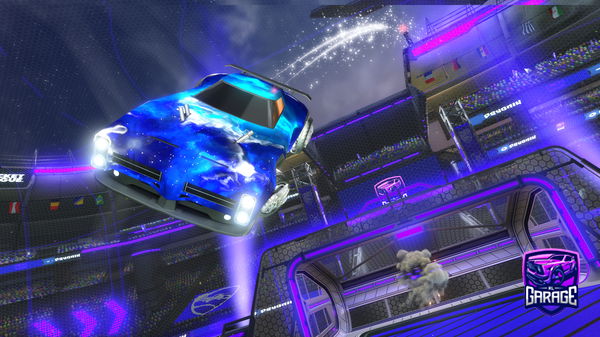 A Rocket League car design from Snowyy821