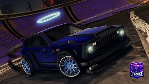 A Rocket League car design from AntoFreezer