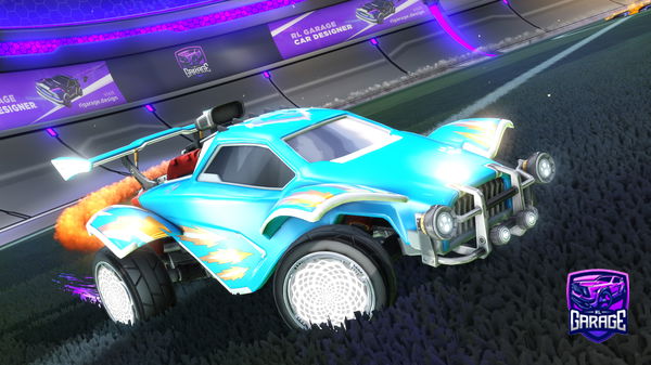 A Rocket League car design from Enzocoz