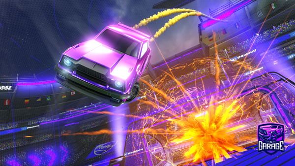 A Rocket League car design from bubba_da_boi