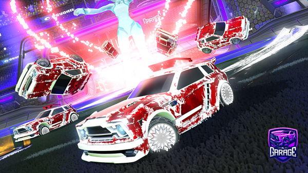 A Rocket League car design from oO0SilverHeelO0o