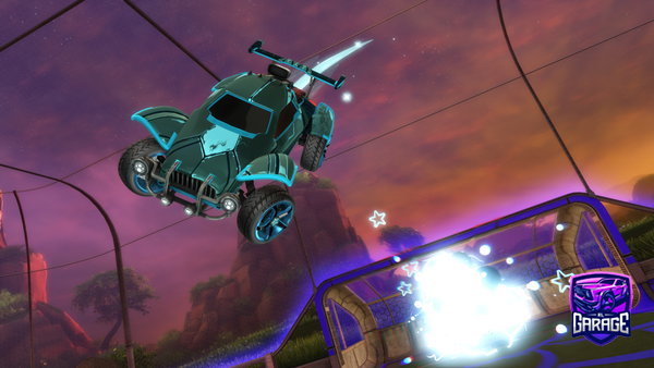 A Rocket League car design from Ntr0