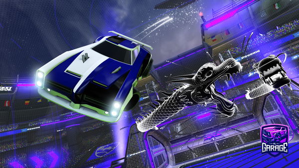 A Rocket League car design from raijinrl