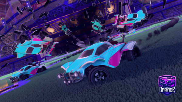 A Rocket League car design from orsih