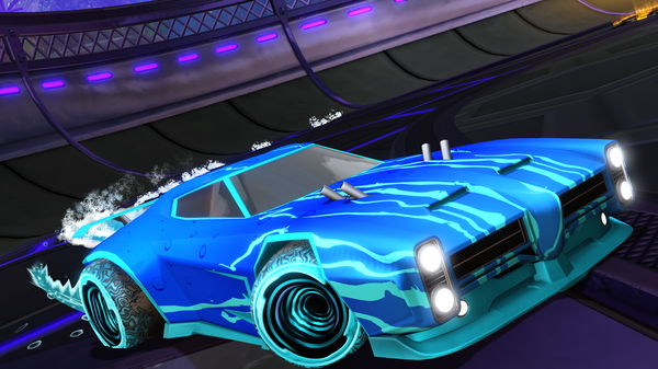 A Rocket League car design from Harel25