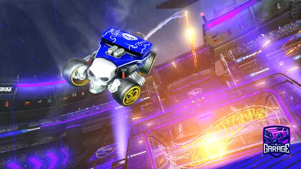 A Rocket League car design from WhatShouldIcallMySelf