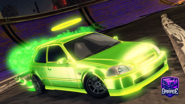A Rocket League car design from DarkPasta