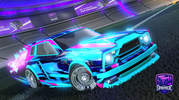 A Rocket League car design from Liffypup