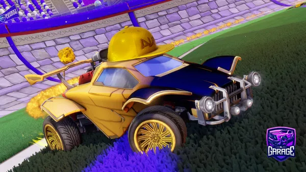 A Rocket League car design from ISPY-PSYCHO