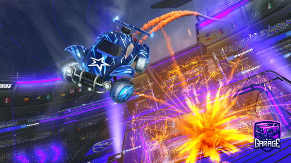 A Rocket League car design from HMBtrader123