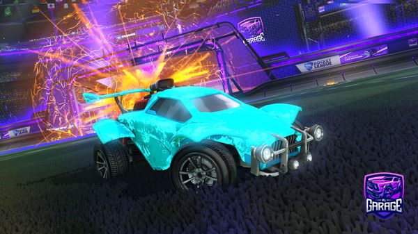 A Rocket League car design from Pablounty
