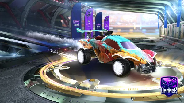 A Rocket League car design from SlimmerClock446