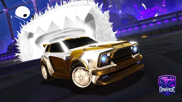 A Rocket League car design from Rodridark56