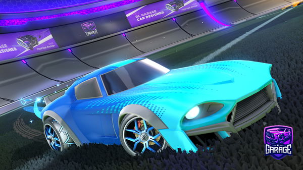 A Rocket League car design from SuperMommy