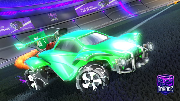 A Rocket League car design from RAKAN00