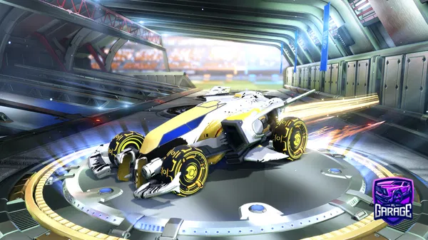 A Rocket League car design from AFireType