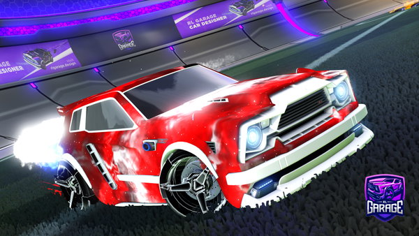 A Rocket League car design from MeggySpletzer