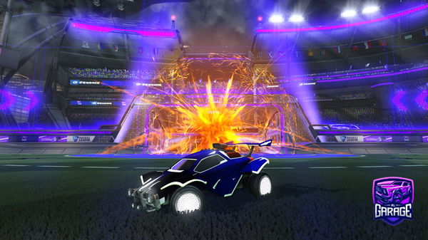 A Rocket League car design from Rlplayer57