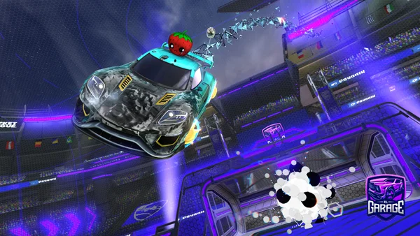 A Rocket League car design from tonygoat