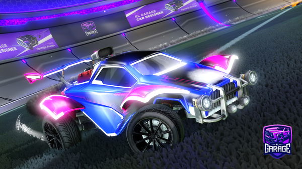 A Rocket League car design from Zowixd