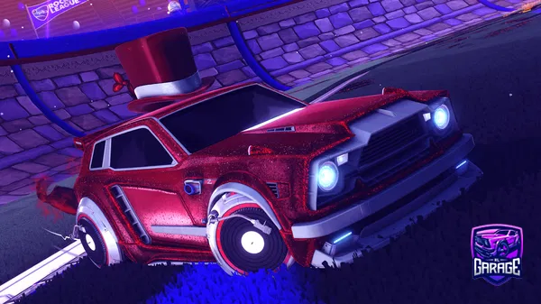 A Rocket League car design from Garou_DzZ