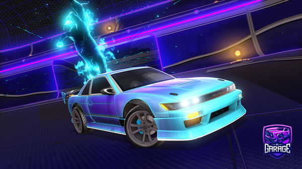 A Rocket League car design from F-I-A-N-S-O