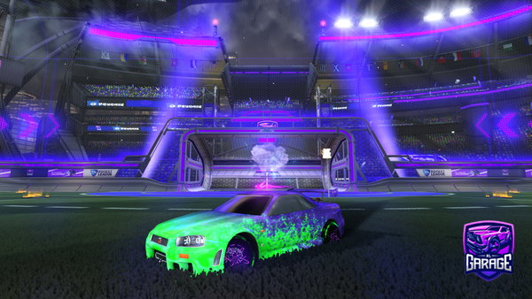 A Rocket League car design from Slaughterzero