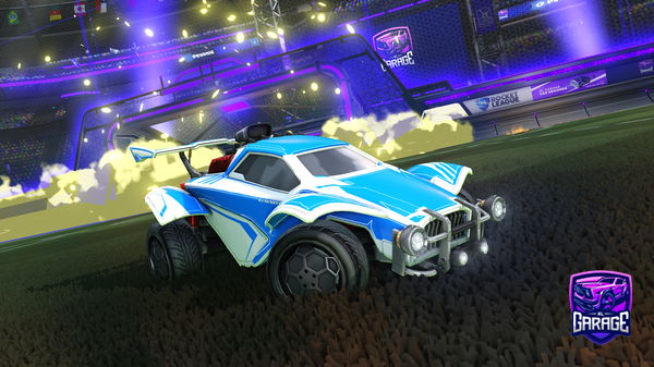 A Rocket League car design from Lun4rEcl1ps3