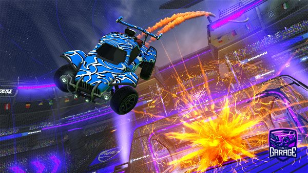 A Rocket League car design from gerotore
