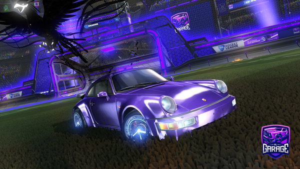 A Rocket League car design from Warpcreator