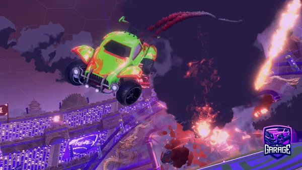 A Rocket League car design from Blick3