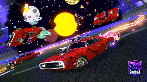 A Rocket League car design from ImmagineLoosing