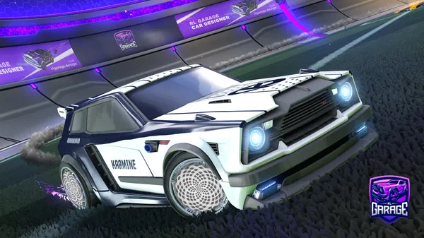 A Rocket League car design from Lukevsav