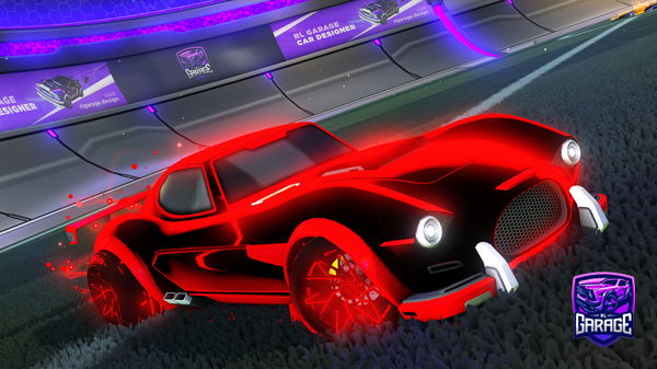 A Rocket League car design from mattqdev