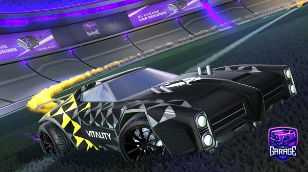 A Rocket League car design from LividFalcon