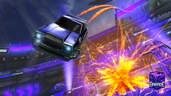 A Rocket League car design from ljmata