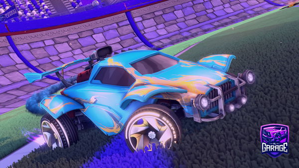 A Rocket League car design from PeroFr