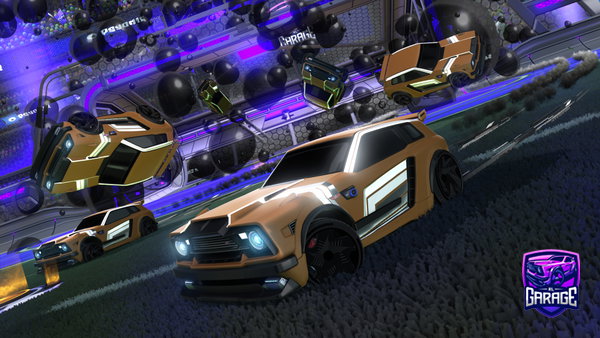 A Rocket League car design from TY1P1CALK1D
