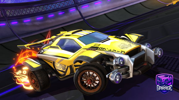 A Rocket League car design from Lindlam103
