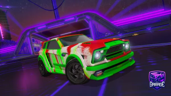 A Rocket League car design from Jiamisafooth