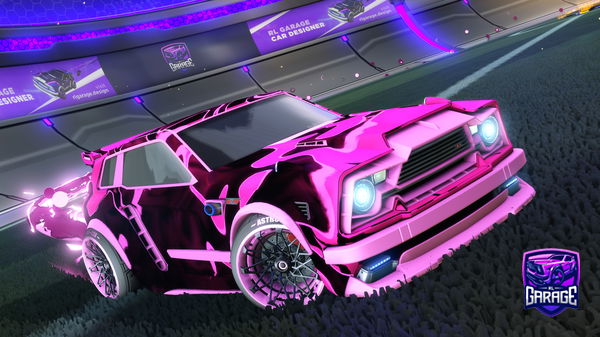 A Rocket League car design from TTimer