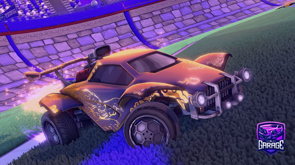 A Rocket League car design from PsychAspect