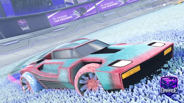 A Rocket League car design from Mec_GAMER