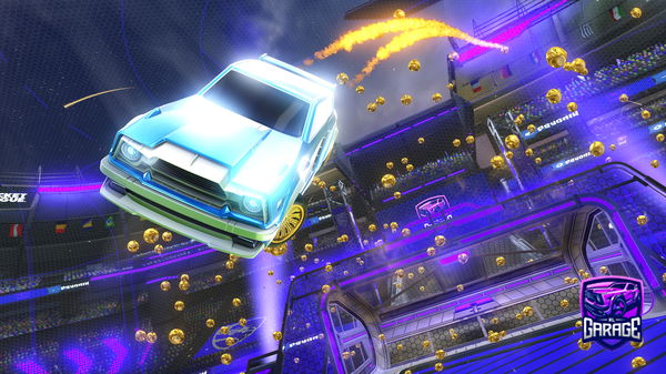 A Rocket League car design from Aominshah