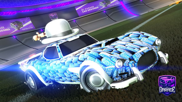 A Rocket League car design from kylemaker