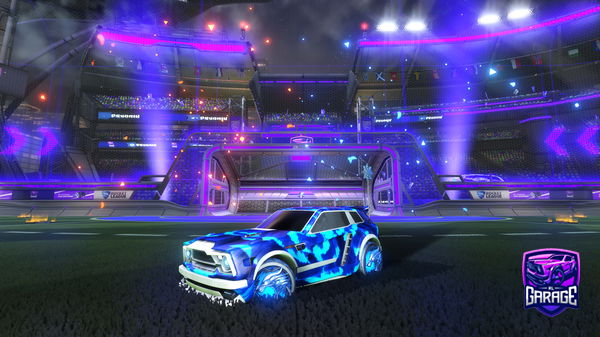 A Rocket League car design from Snowflake18